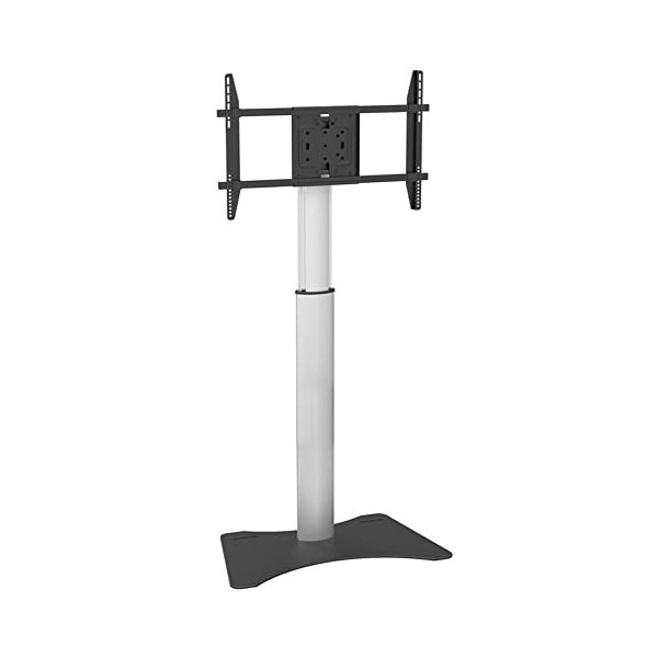 Techly 361834 Support de Sol Super Slim pour TV LCD/LED/Plasma de 32" à 70" Blanc