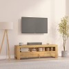 vidaXL Meuble TV Centre de Divertissement Armoire Multimédia Meuble de Rangement Salle de Séjour Intérieur 110x30x35 cm Bois 