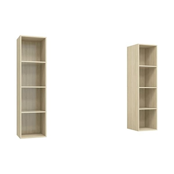 VEEKI Meuble TV, Meuble TV Suspendu, Meuble, Meuble TV avec Rangement，Meuble Industriel, Convient pour Salon ou Chambre, Meub