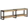 vidaXL Meuble TV 140x30x40 cm Bois Massif de récupération