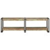 vidaXL Meuble TV 140x30x40 cm Bois Massif de récupération