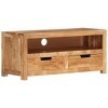 Générique Meuble TV 88x35x40 cm Bois dacacia Massif, 15.9 kg, 338433, Meubles, Meubles TV