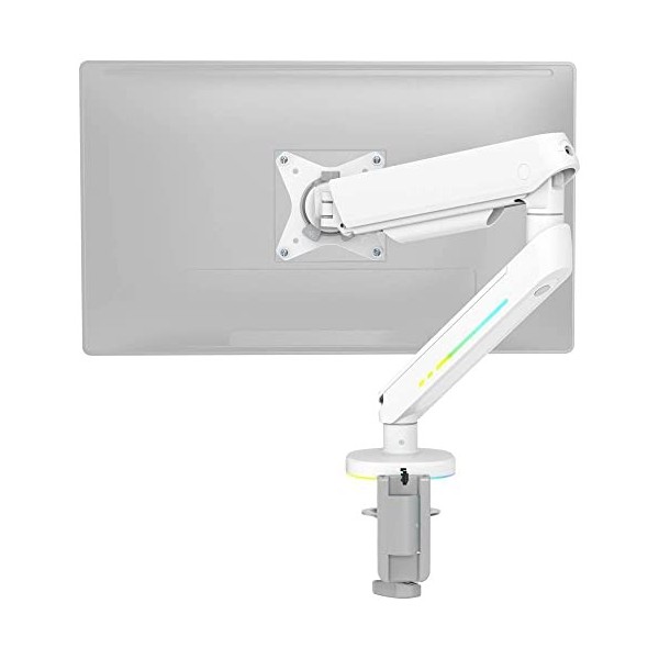 DELTACO GAMING - Bras RGB articulé pour écran Noir 