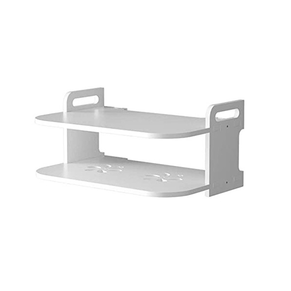 Meuble TV Flottant Meuble Meuble TV Meuble TV Unités murales pour Salon Set-Top Box Étagère Flottante Murale Satellite TV Box