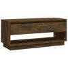 Meubles-TV Meuble TV Chêne fumé 102x41x44 cm Bois dingénierie