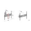 Meliconi ER 400 Support Mural Inclinable et Orientable pour TV LCD 14 à 50"