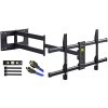 FORGING Mount Support Mural pour TV à Longue portée, pivotant et inclinable avec Bras articulé de 109 cm, Convient aux télévi