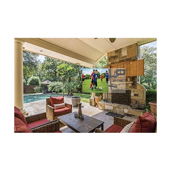 FORGING Mount Support Mural pour TV à Longue portée, pivotant et inclinable avec Bras articulé de 109 cm, Convient aux télévi