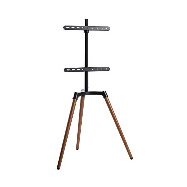 EasyLife - Support TV/trépied Easel - Jusquà 65 "et Max.35 kg TV/Moniteur, Support réglable en Hauteur avec Passage de câble