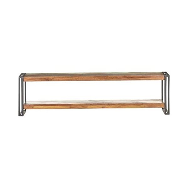 vidaXL Meuble TV Armoire Basse Centre de Divertissement Meuble Stéréo Salon Salle de Séjour Maison Intérieur 150x30x40 cm Boi