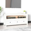 VEEKI Meuble TV, Meuble TV Suspendu, Meuble TV Industriel, Meuble TV Bois, Meuble Chambre, Convient pour Salon ou Chambre, Bl