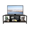 Jahof Meuble TV pour TV jusquà 65", console TV avec étagères, meuble TV avec rangement ouvert pour salon, salle de divertiss