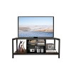 Jahof Meuble TV pour TV jusquà 65", console TV avec étagères, meuble TV avec rangement ouvert pour salon, salle de divertiss