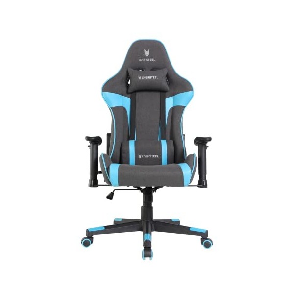 Oversteel - ULTIMET Chaise de gaming professionnel, tissu respirant, accoudoirs en 2D, réglable en hauteur, dossier inclinabl
