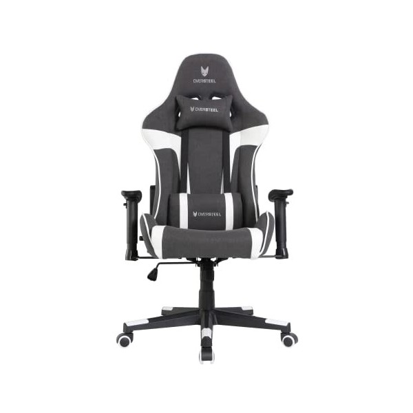 Oversteel - ULTIMET Chaise de gaming professionnel, tissu respirant, accoudoirs en 2D, réglable en hauteur, dossier inclinabl