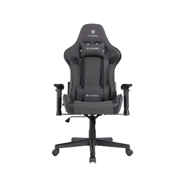 Oversteel - ULTIMET Chaise de gaming professionnel, tissu respirant, accoudoirs en 2D, réglable en hauteur, dossier inclinabl