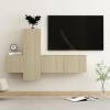 VEEKI Meuble TV, Meuble TV Suspendu, Meuble, Meuble TV avec Rangement，Meuble Industriel, Convient pour Salon ou Chambre, Ense