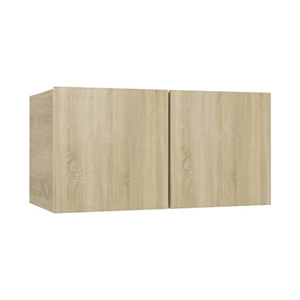 Chusui Meuble TV Table Television Buffet Armoire Basse Centre de Divertissement Meuble de Salon Maison Intérieur Meuble TV Su