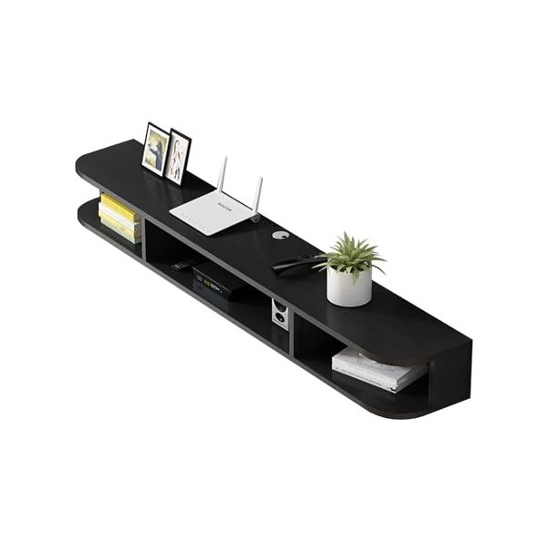 Meuble TV Flottant Mural - Étagère TV Flottante - Meuble TV Suspendu, Étagère Murale À Câbles Cachés Flottants Meuble TV, Meu