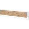 Selsey Lammelo Meuble TV, Melamine, 175 cm