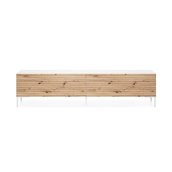 Selsey Lammelo Meuble TV, Melamine, 175 cm