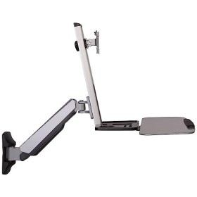 SPEAKA PROFESSIONAL Support Mural pour écran SP-MM-705 Simple 33,0 cm 13 - 81,3 cm 32 réglable en Hauteur, inclinab