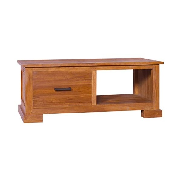 VEEKI Meuble TV, Meuble TV Suspendu, Meuble TV Industriel, Meuble TV Bois, Meuble Chambre, Convient pour Salon ou Chambre, 90