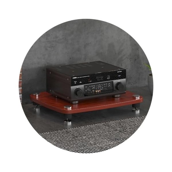 Armoire Audio Multicouche Mobile – Support Damplificateur En Métal à 3 Couches Pour Salle Audiovisuelle – Armoire Déquipeme