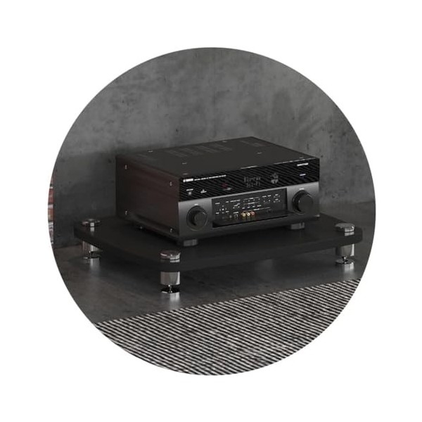 Armoire Audio Multicouche Mobile – Support Damplificateur En Métal à 3 Couches Pour Salle Audiovisuelle – Armoire Déquipeme