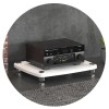 Armoire Audio Multicouche Mobile – Support Damplificateur En Métal à 3 Couches Pour Salle Audiovisuelle – Armoire Déquipeme