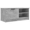 Meuble TV Gris béton 80x35x36,5 cm Bois dingénierie
