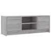 CBLDF Meuble TV Sonoma Gris 102 x 30 x 37,5 cm Bois dingénierie