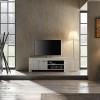LC Land Petit Meuble TV en Bois, chêne Neige, Taille Unique