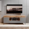 Selsey Meuble TV pour Salon 137 x 35,5 x 58