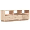 Meuble TV 140x37x50 cm Bois de pin massif