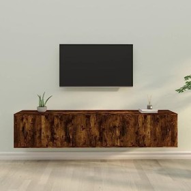 Meuble Tv,Blanc Tv,Comme Espace de Rangement, Meuble Bas Suspendu Ou Debout, Buffet Salon,Meuble TV Suspendu,Support de Télév