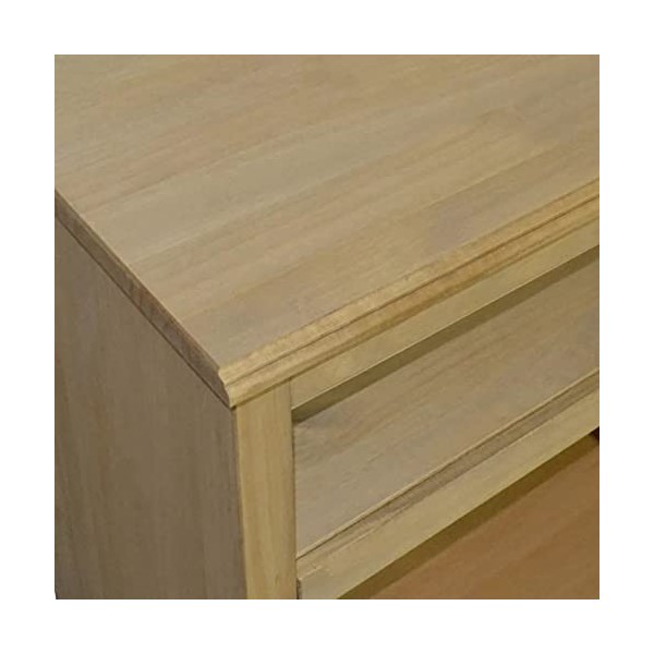 BaraSh Meuble TV Gamme Corona pin Mexicain 80x43x78 cm,Meuble TV,Meuble TV Moderne,Meuble de Salon