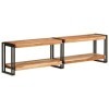 vidaXL Meuble TV 160x30x40 cm Bois dacacia Massif