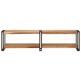 vidaXL Meuble TV 160x30x40 cm Bois dacacia Massif