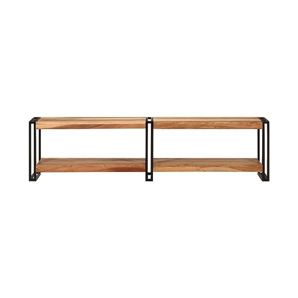 vidaXL Meuble TV 160x30x40 cm Bois dacacia Massif