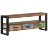 Générique Meuble TV 120x30x45 cm Bois Massif de récupération,27.38 KG,351671, Meubles, Meubles TV