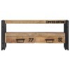 ZEYUAN Meuble TV 100x30x45 cm Bois de manguier Massif,Meuble TV,Table Basse Couleurs,Table Basse Salon Meuble TV