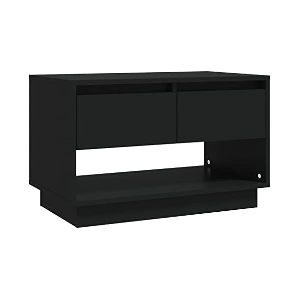 VEEKI Meuble TV, Meuble TV Suspendu, Meuble TV Blanc, Meuble TV Industriel, Meubles de Salon, Salon, Chambre, Cadre en Acier,