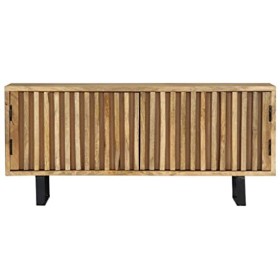 Générique Meuble TV 90 x 30 x 40 cm Bois de manguier Massif,15.2 KG,247896, Meubles, Meubles TV
