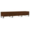 BaraSh Meuble TV chêne Marron 150x36x30 cm Bois dingénierie,Meuble TV,Table Basse Salon Meuble TV,Table Basse LED Couleurs