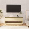 TECHPO Meubles-TV Meuble TV Chêne Sonoma 102x41x44 cm Bois dingénierie