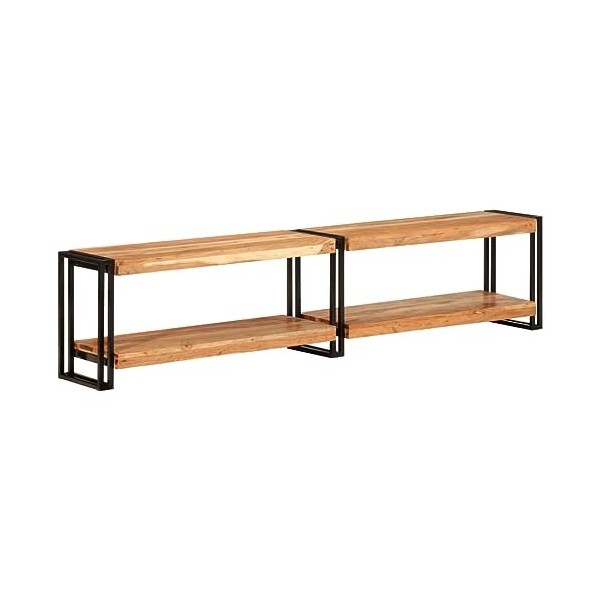 Générique Meuble TV 180x30x40 cm Bois dacacia Massif,22.86 KG,356178, Meubles, Meubles TV