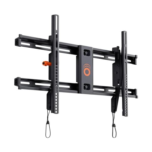 ECHOGEAR Support Mural inclinable pour téléviseur ecran Plat de 40 à 82 Pouces - Élimine Les Reflets grâce à Une Inclinaison 