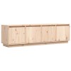 vidaXL Meuble TV 156x37x45 cm Bois de pin Massif