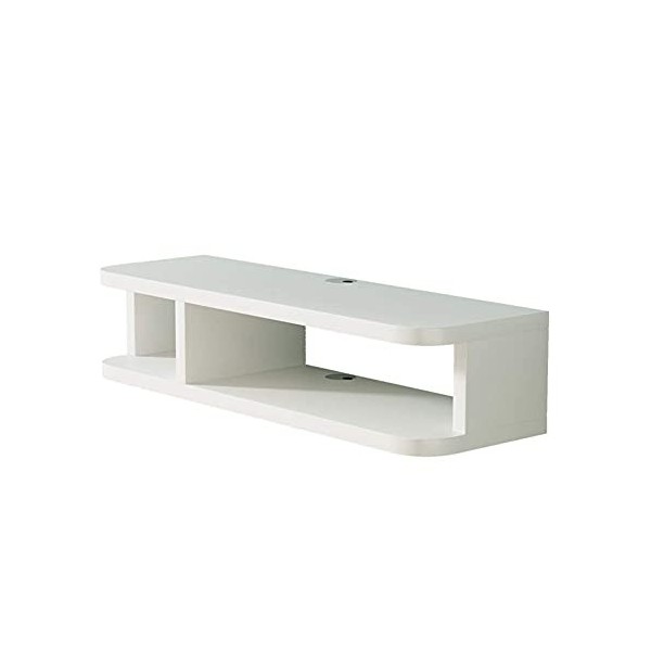 EGOMED Meuble TV Flottant Meuble Meuble TV Meuble TV Unités murales pour Salon Set-Top Box Rack Mural Satellite TV Box Rack B
